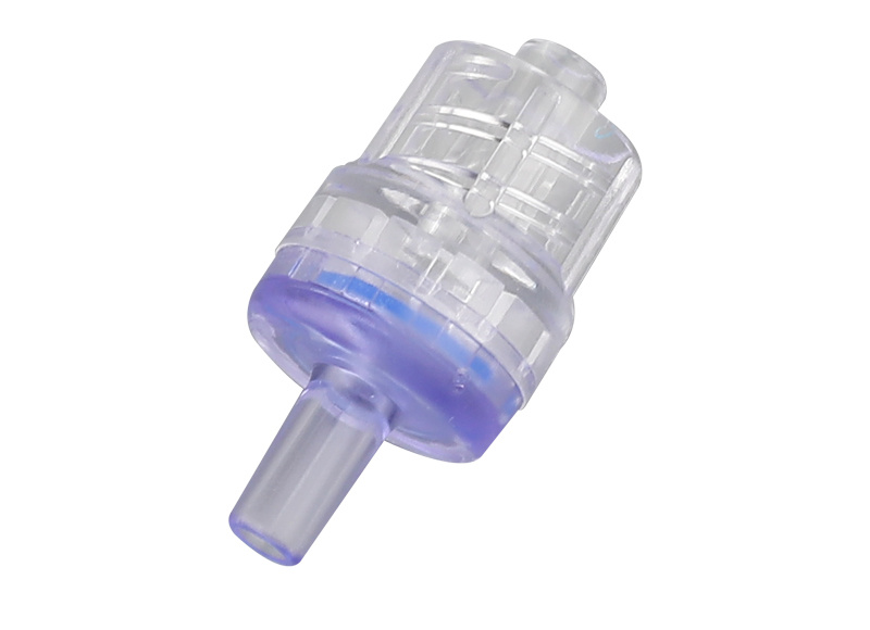 DISPOSABLE STERILE LUER PLASTIC AIR ONE WAY MEDICAL CHECK VALVE