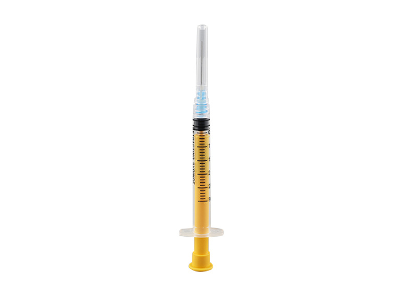 PP 5ML DISPOSABLE AD SELF DESTRUCTING SYRINGE WITH NEEDLE