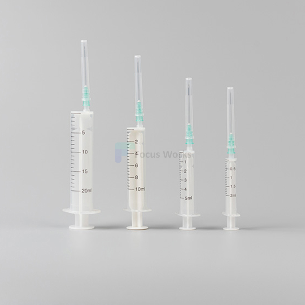 DISPOSABLE STERILE SYRINGE 2-PARTS