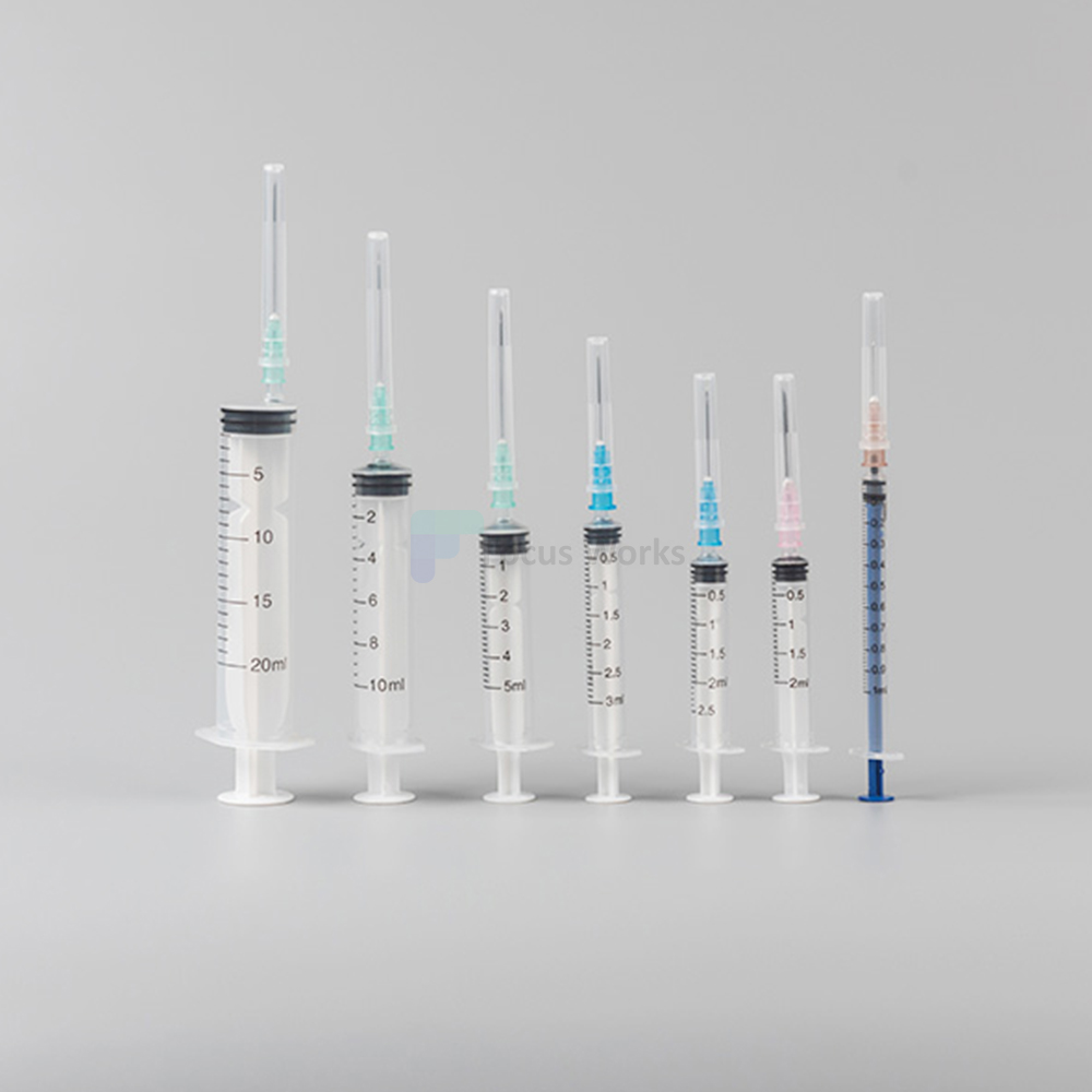 DISPOSABLE STERILE SYRINGE 3-PARTS